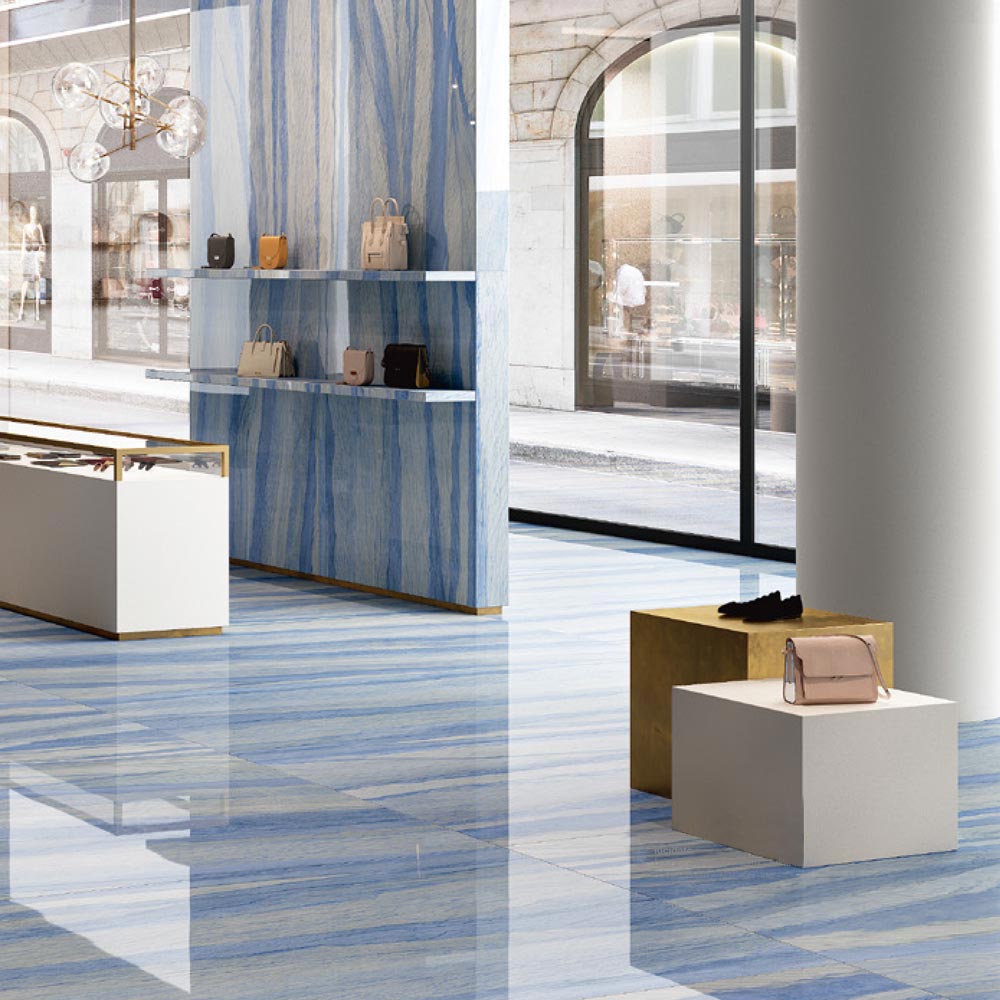 Azul Larger Format Porcelain Slab Floors