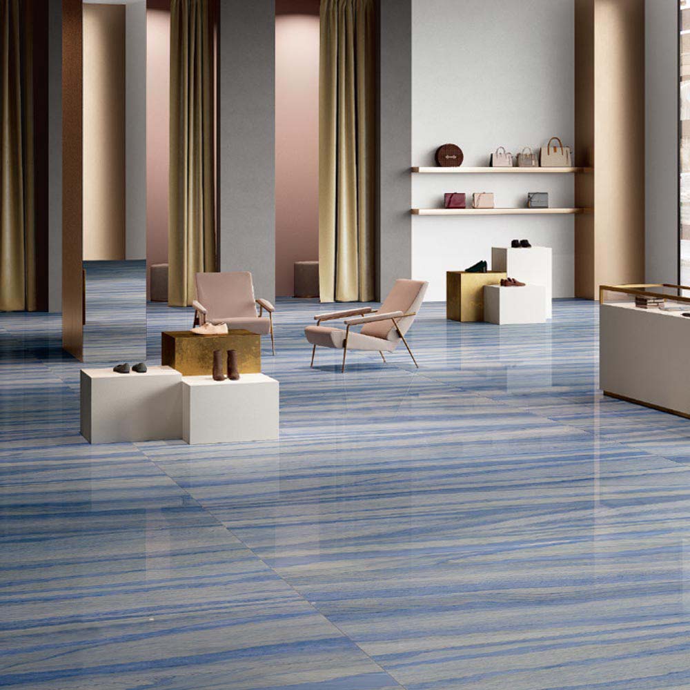 Azul Larger Format Porcelain Slab Ambiance